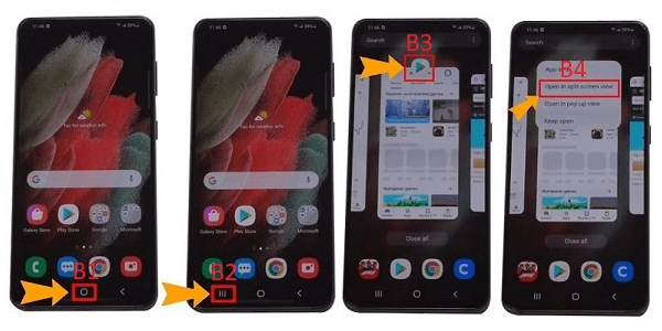 Cách Chia Đôi Màn Hình Samsung S22 Ultra Cực Đơn Giản
